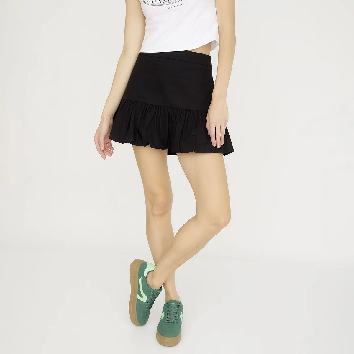 SYBILLA - Zapatilla Urbana Mujer Verde Sybilla