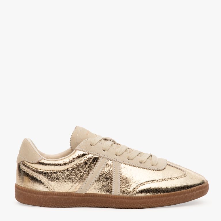Zapatilla Urbana Mujer Dorado