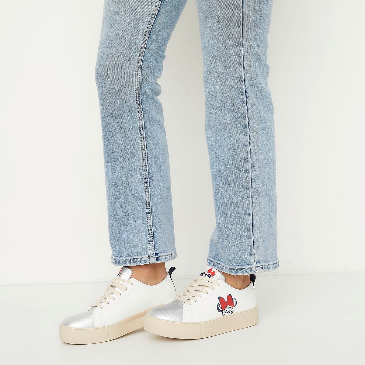 DISNEY - Zapatilla Urbanas Mujer Blanco Disney