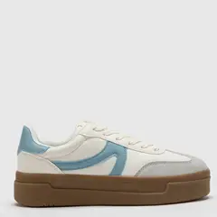 SYBILLA - Zapatilla Urbana Blanco Sintético Caucho