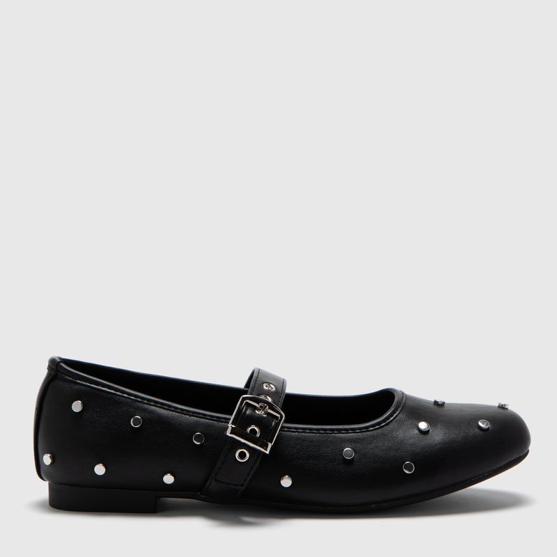SYBILLA - Zapato Casual Sybilla Con Tachas Mujer Negro