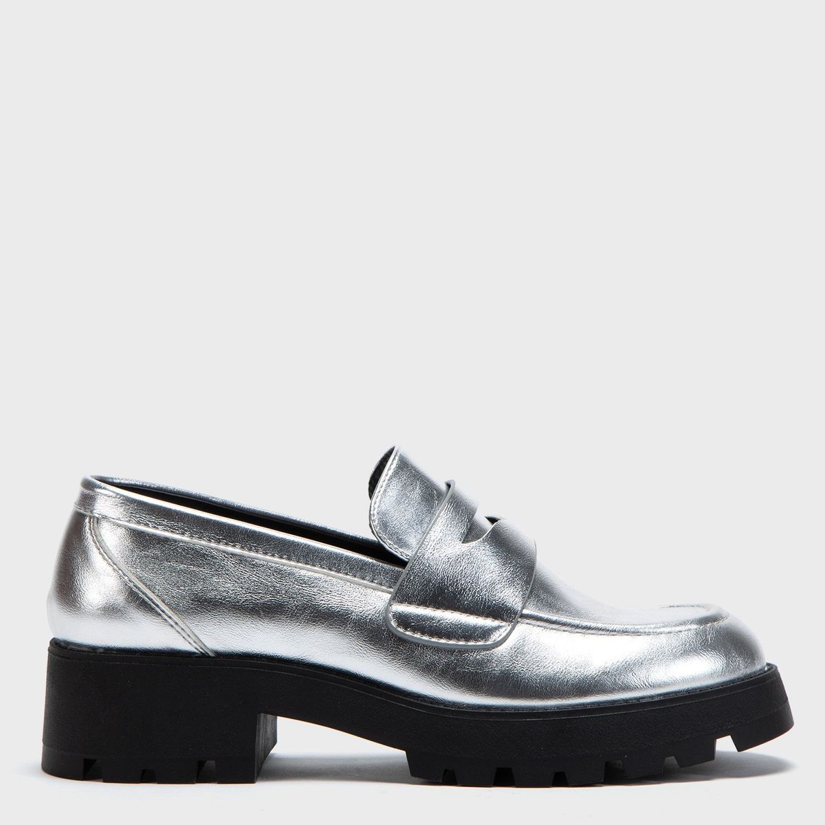 SYBILLA - Zapatos con Taco Sybilla Sintético Plateado Mujer