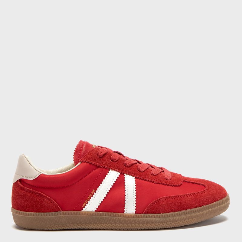 BASEMENT - Zapatilla Urbana Mujer Rojo Basement