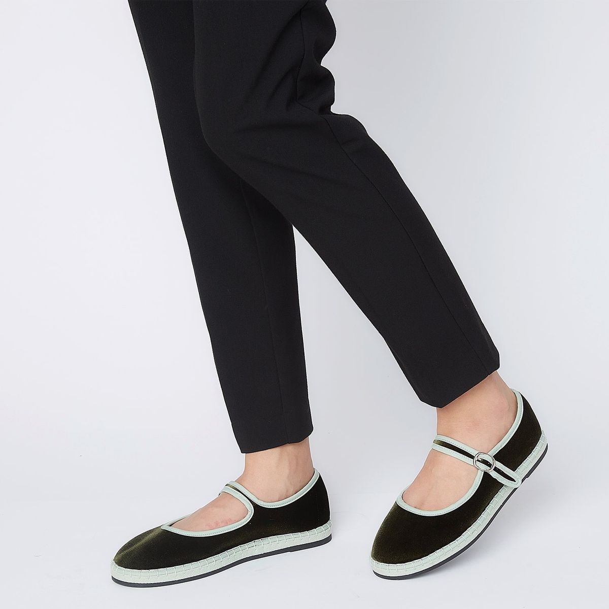 SYBILLA - Ballerinas Sybilla Textil Mujer Verde