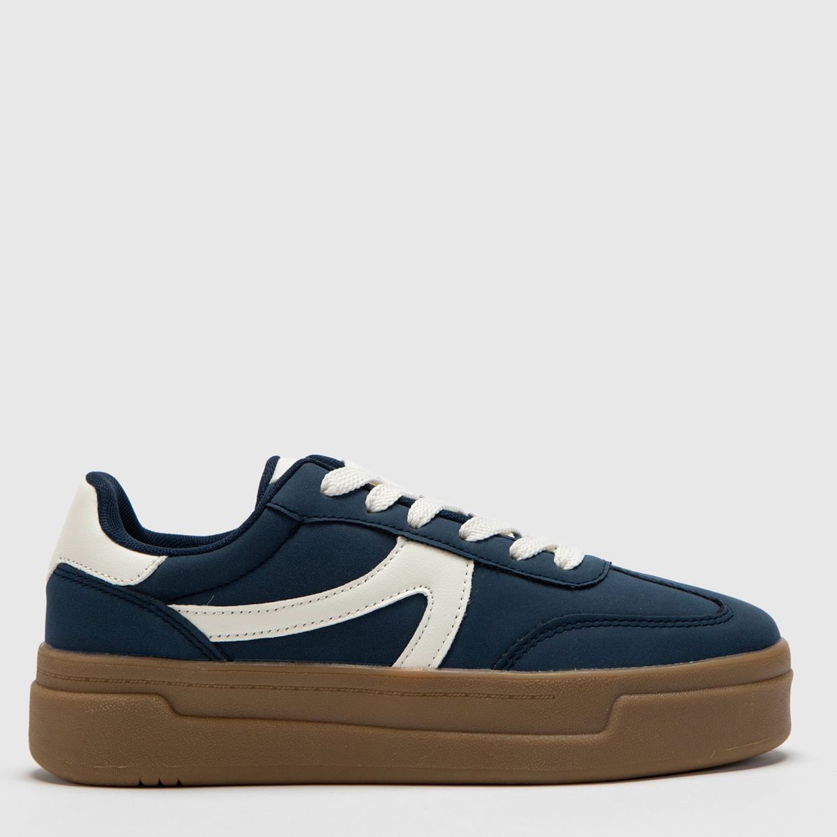 SYBILLA - Zapatillas Urbanas Sybilla Mujer Plataforma Media Azul