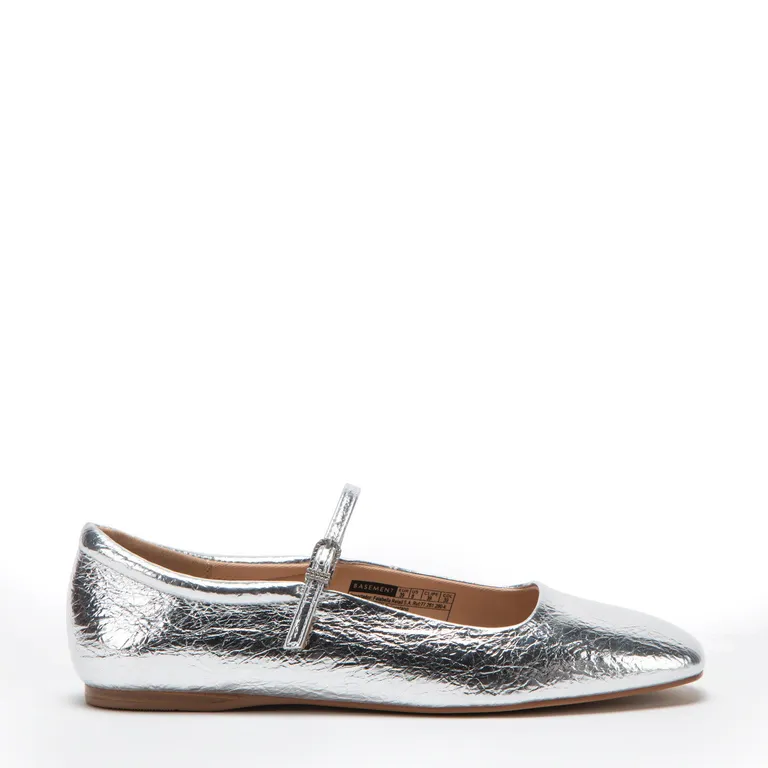 Zapato Casual Mujer Plata
