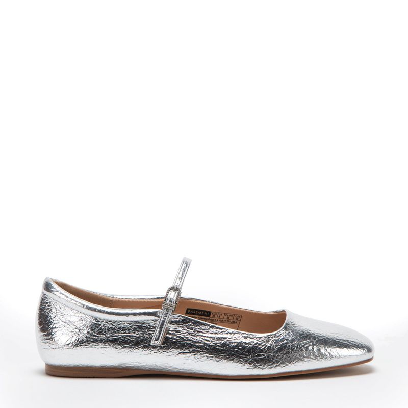 BASEMENT - Zapato Casual Mujer Plata Basement