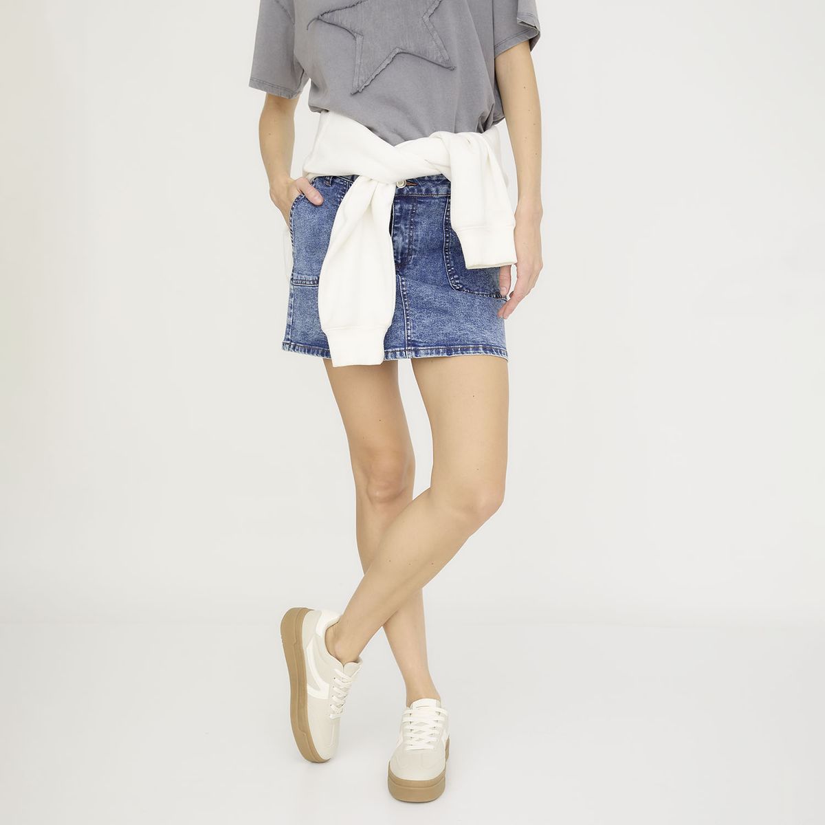 SYBILLA - Zapatilla Urbana Mujer Beige Sybilla