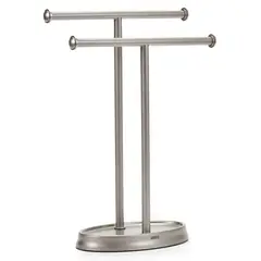 UMBRA - Toallera Palmera KD Gris