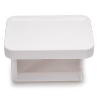 Porta Papel Adhesivo Blanco