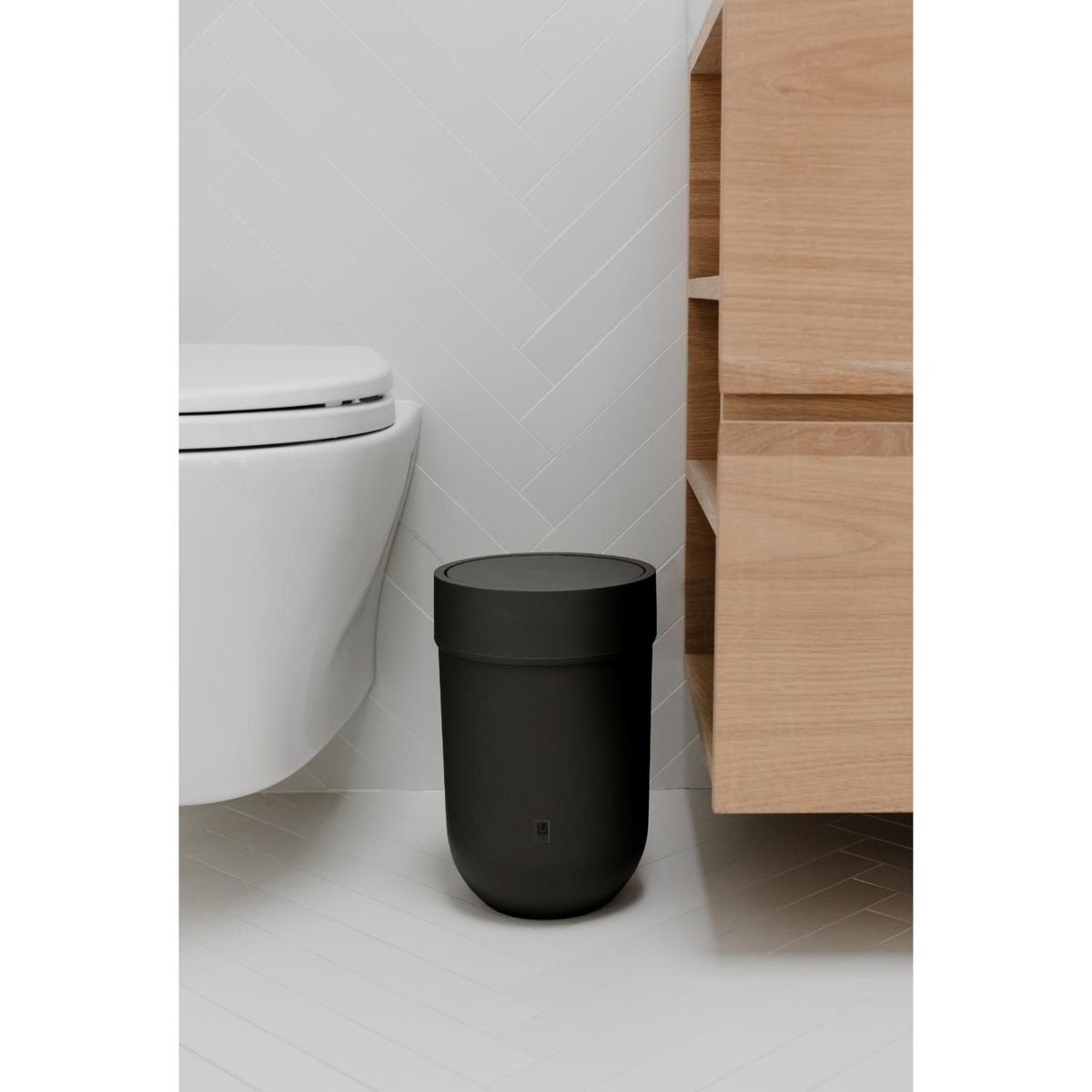 UMBRA - Basurero Touch Negro Umbra