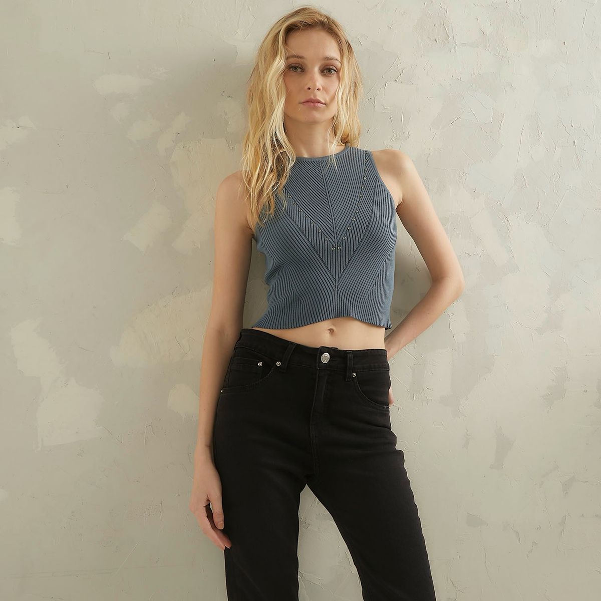 AMERICANINO - Polera Sin Mangas Mujer Americanino