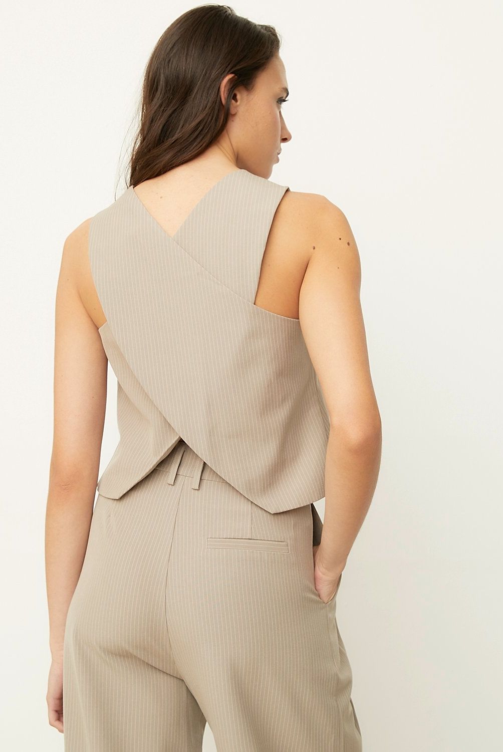 AMERICANINO - Blusa Vest Sin Mangas Mujer Americanino