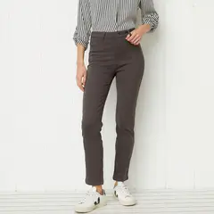 UNIVERSITY CLUB - Pantalón Tiro Medio Skinny Mujer