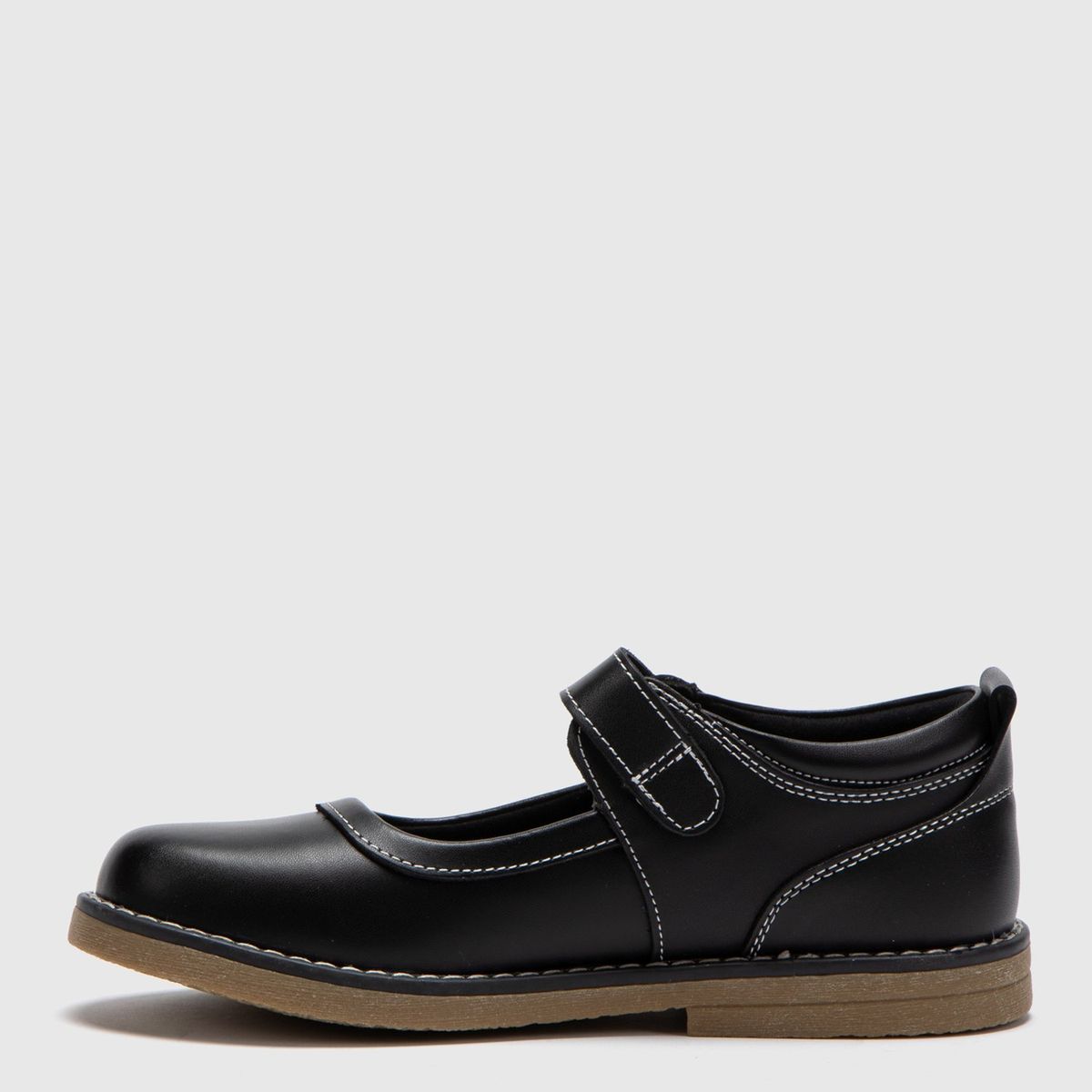 ELEVEN - Ballerina Cuero Eleven Niña Negro
