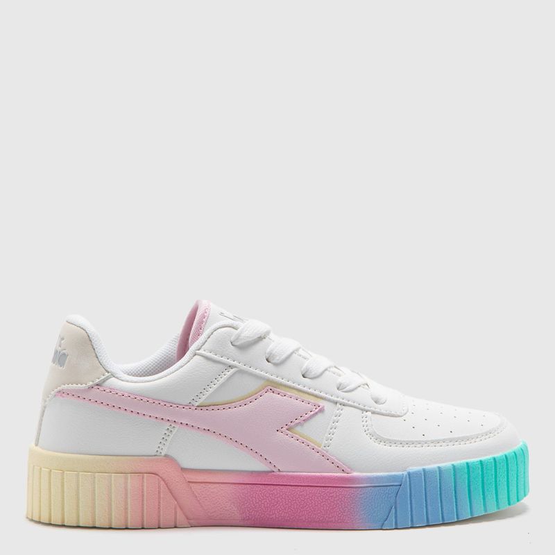 DIADORA - Bampu J Zapatilla Urbana Niña Rosado (34 a 38) Diadora