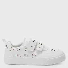 YAMP - Zapatillas Urbanas Sp Star Niña Blancas con Velcro
