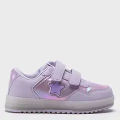 YAMP - Zapatillas Urbanas Lights Rosadas Niña