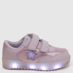 YAMP - Lights Zapatilla Urbana Niña Con Luces Lila (22 a 26)