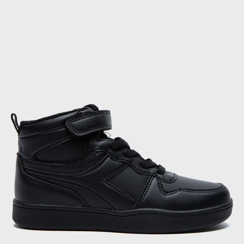 DIADORA - Courti Hig Zapatilla Urbana Niño Negro (27 a 33) Diadora