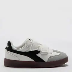 DIADORA - Bamtelon Zapatilla Urbana Niña Cuero Blanco (27 A 33)