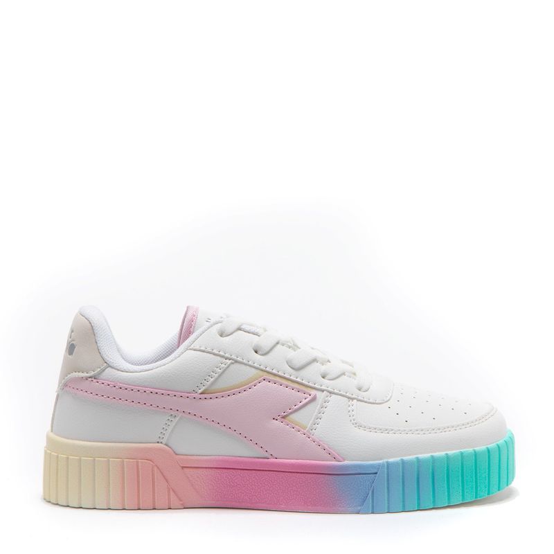 DIADORA - Zapatilla Urbana Niña Rosado Diadora
