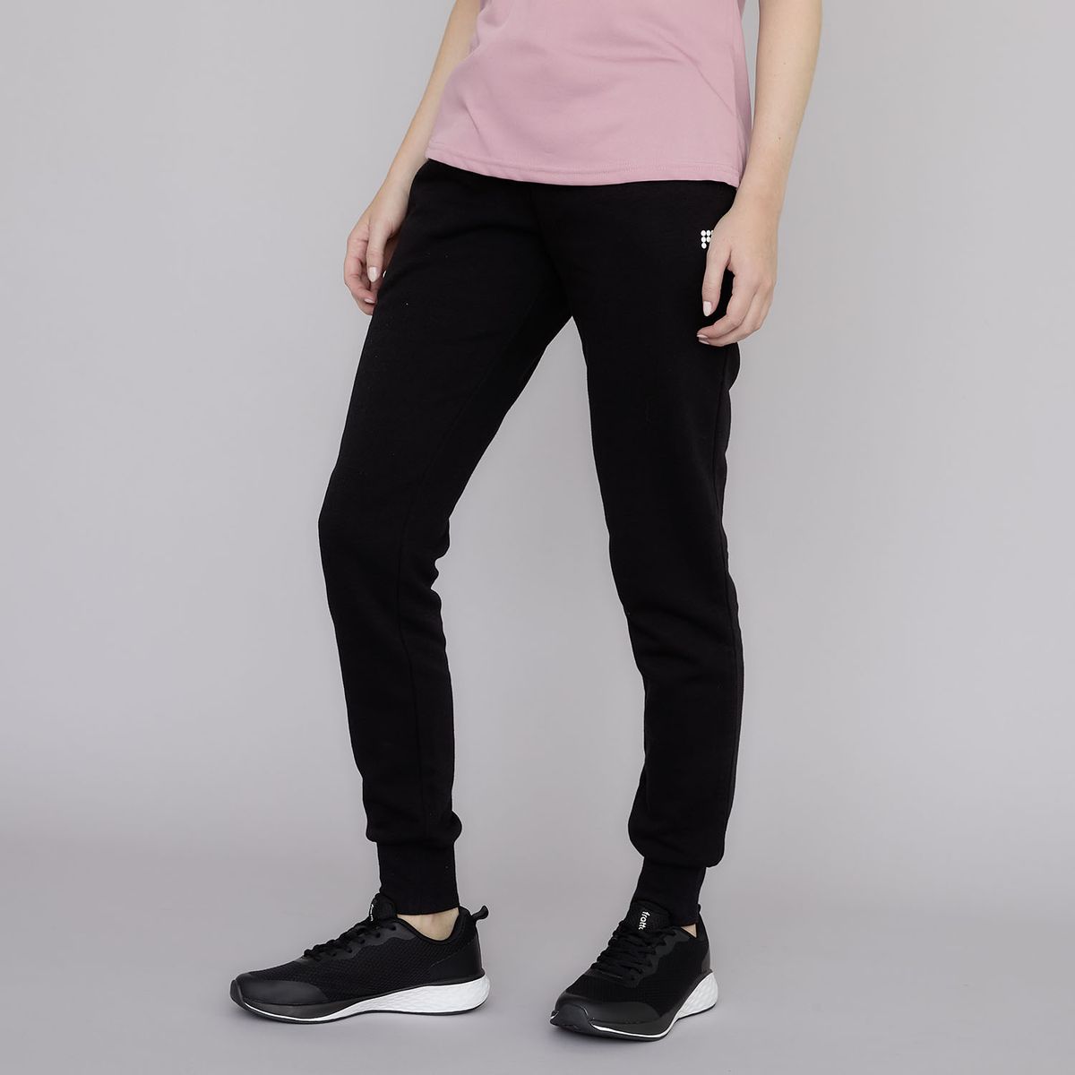 FRATTA - Revol Zapatilla Running Mujer Negro Fratta