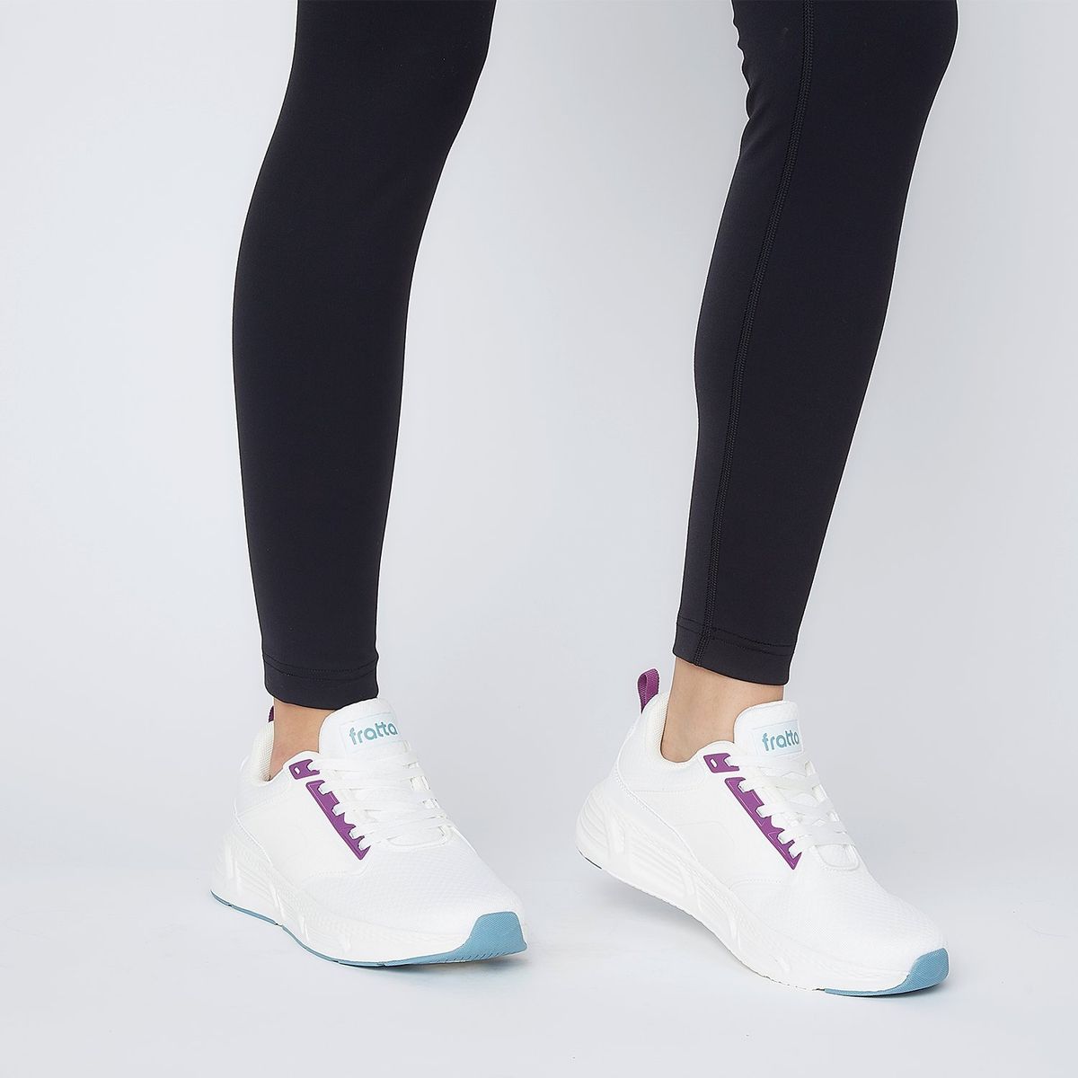 FRATTA - Zapatillas Running Fratta Mujer Blancas Suela Goma