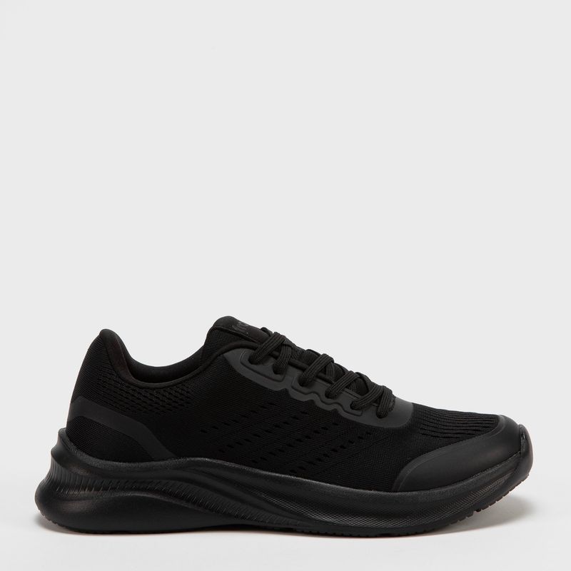 FRATTA - Zapatilla Running Fratta Negro Suela De Goma Y Material Sintético