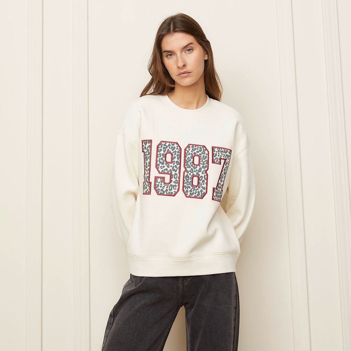 BASEMENT - Polerón Crew Neck Algodón Mujer Basement