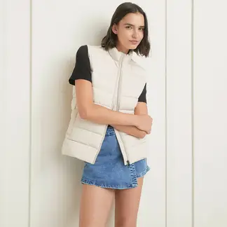 BASEMENT - Parka Mujer Regular Fit Sin Mangas