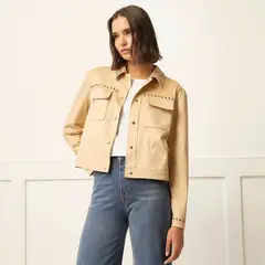 BASEMENT - Chaqueta Liso Manga Larga Mujer