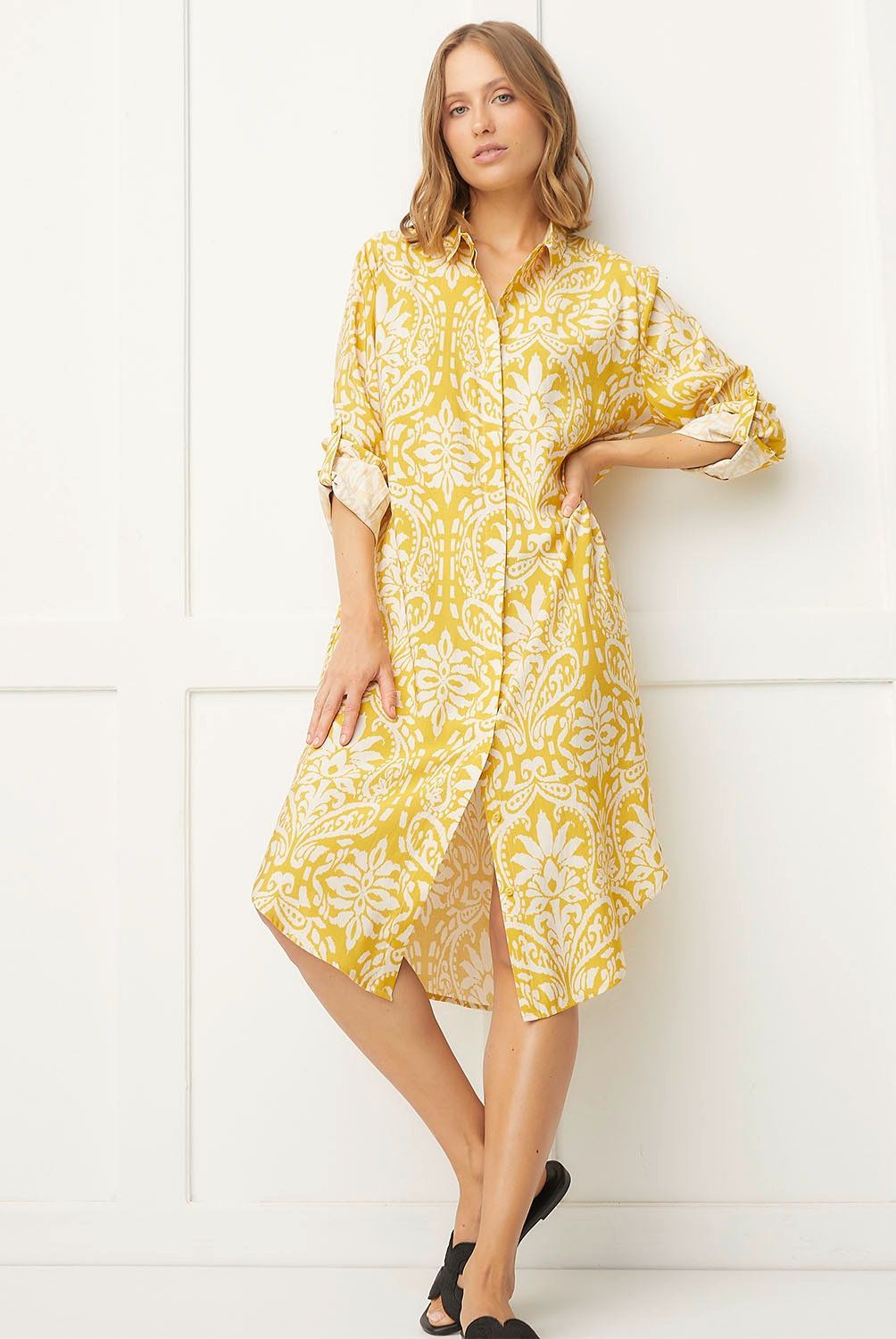 BASEMENT - Vestido Largo Basement Maxi Casual