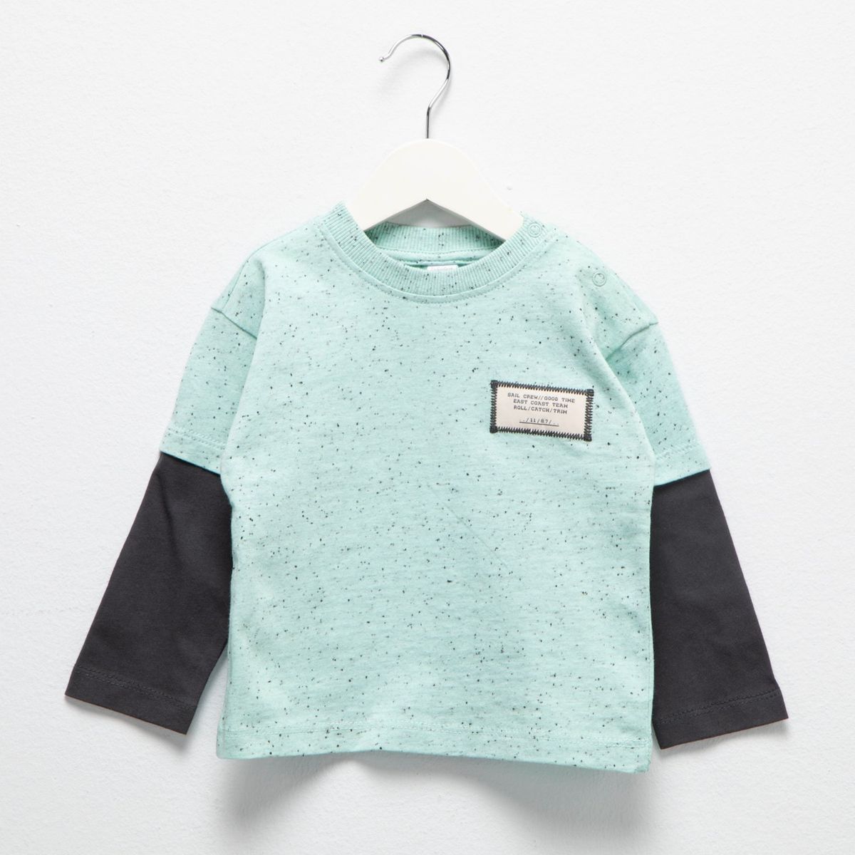 YAMP - Polera Manga Larga Casual Algodón Bebé Niño Yamp