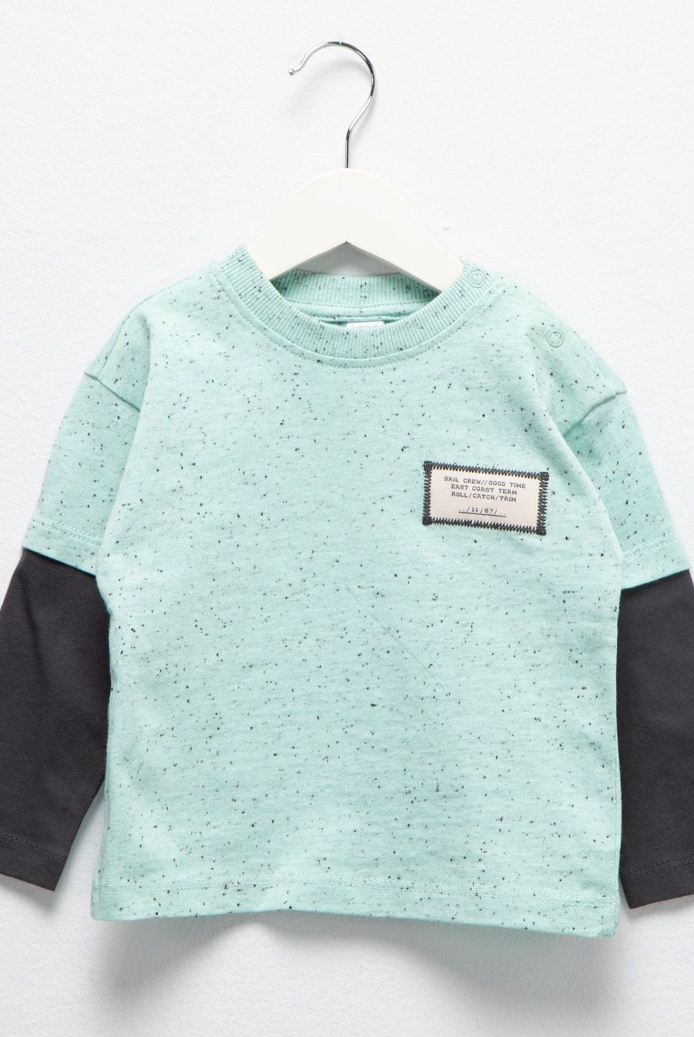 YAMP - Polera Manga Larga Casual Algodón Bebé Niño Yamp