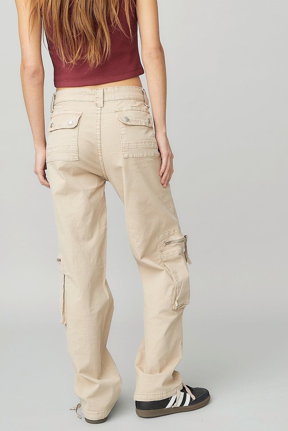 AMERICANINO - Pantalón Tiro Medio Mujer Americanino