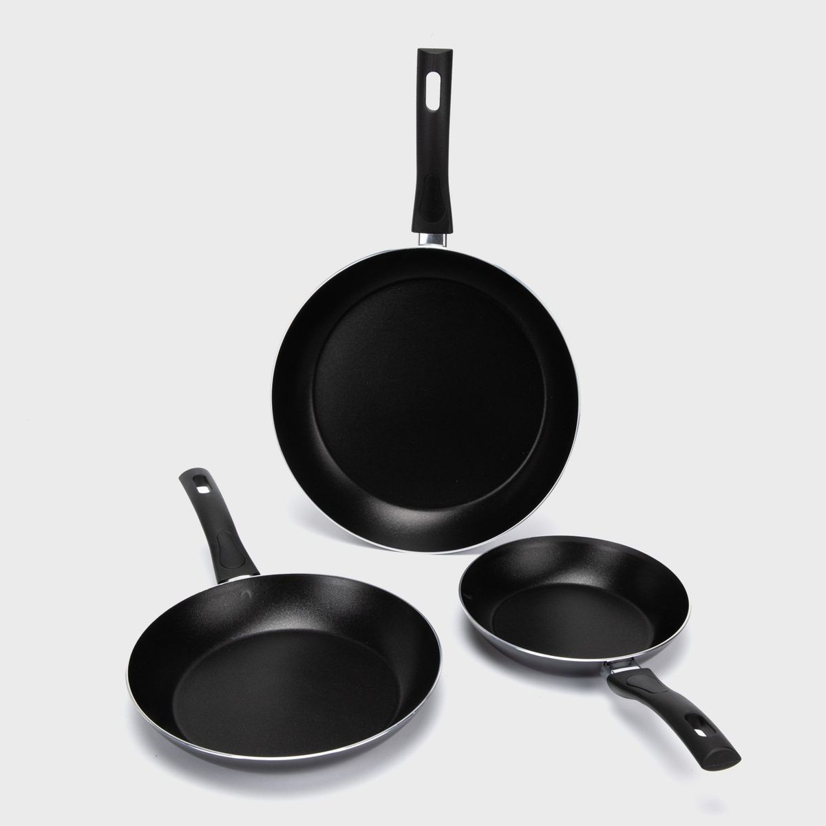 TRAMONTINA - Set 3 Sartenes 20/25/30 Cm Antiadherente Everyday Tramontina