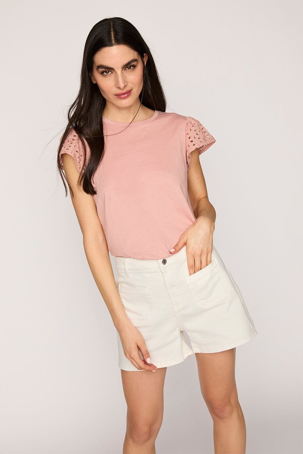 UNIVERSITY CLUB - Polera University Club Algodón Manga Corta Mujer