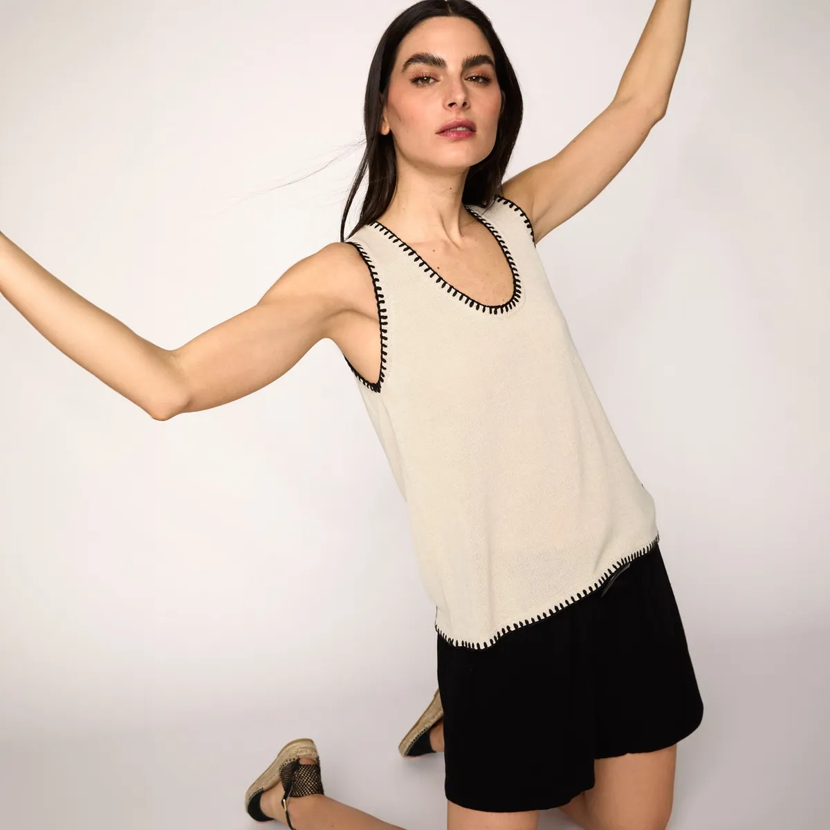 UNIVERSITY CLUB - Peto Viscosa Mujer University Club Sin Mangas