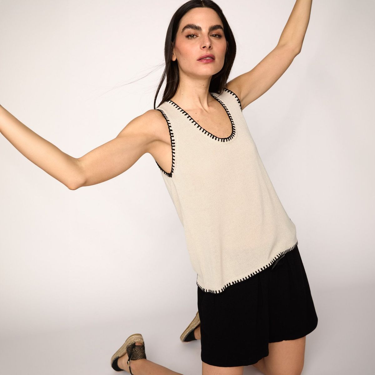 UNIVERSITY CLUB - Peto Viscosa Mujer University Club Sin Mangas