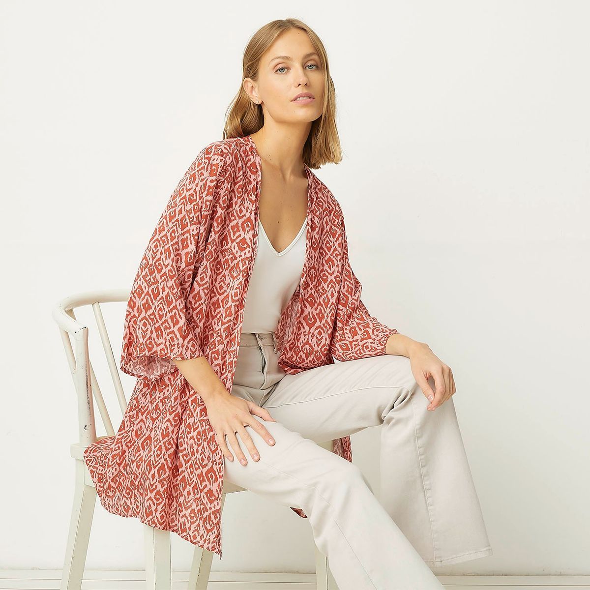 UNIVERSITY CLUB - Chaqueta University Club Estampada Manga Larga Mujer