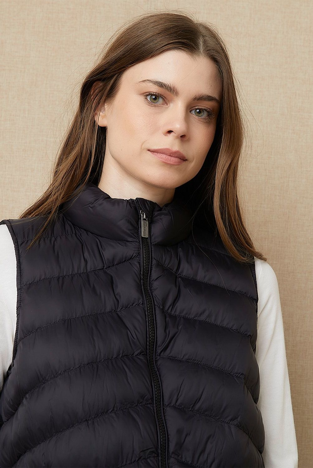 UNIVERSITY CLUB - Parka University Club Estampada Sin Mangas Mujer
