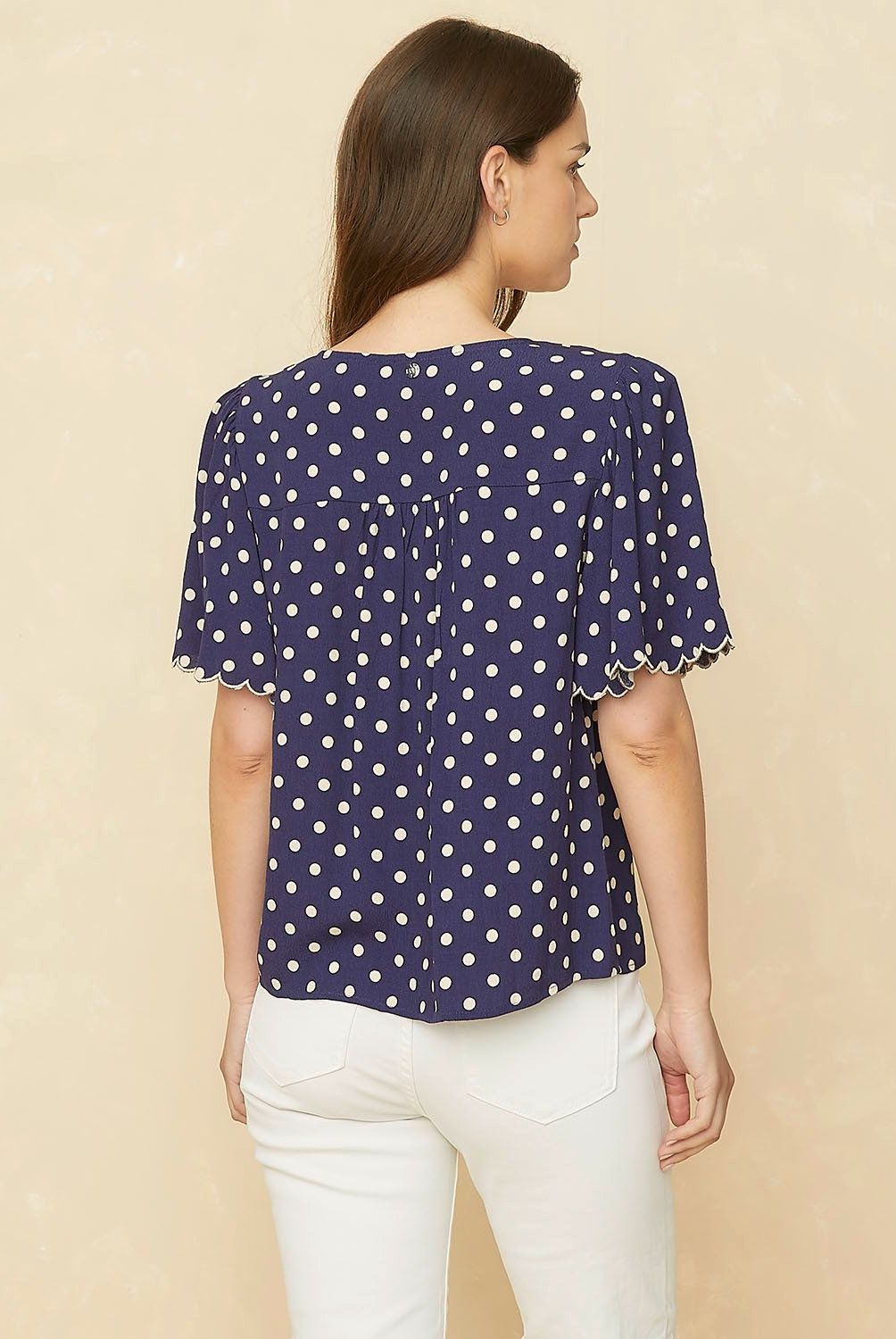 ELLE - Blusa Denim Manga Larga Mujer Elle