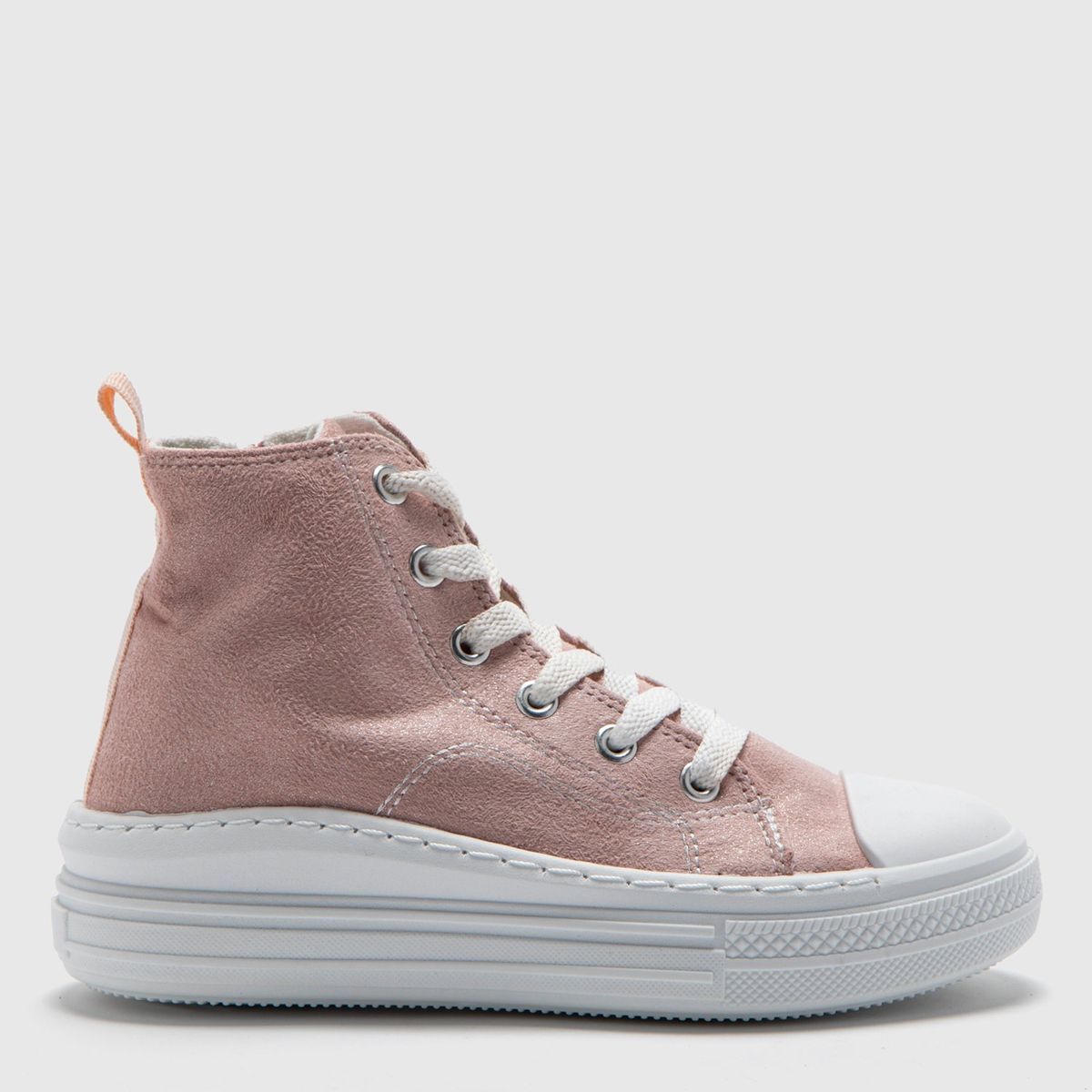 ELEVEN - Zapatillas Escolares Eleven Rosado Caña Alta Niña