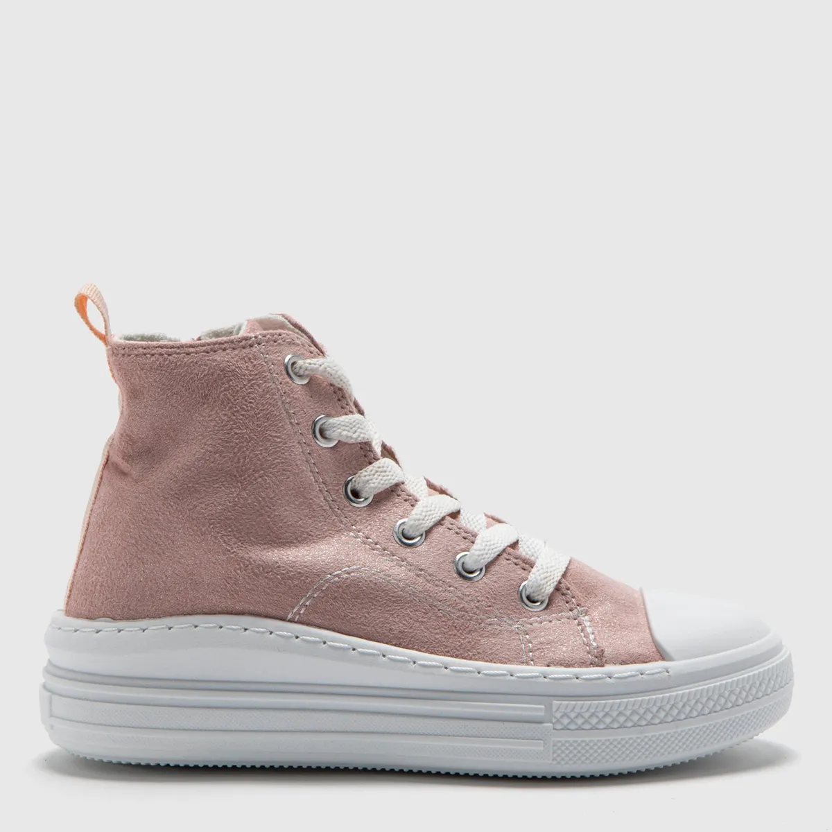 ELEVEN - Zapatillas Escolares Eleven Rosado Caña Alta Niña