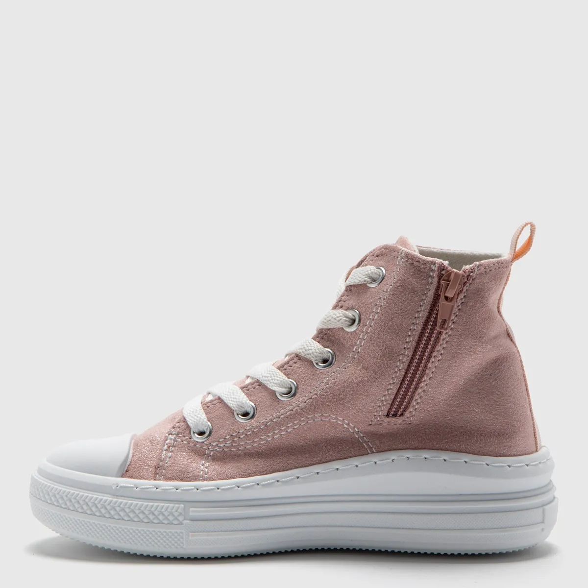 ELEVEN - Zapatillas Escolares Eleven Rosado Caña Alta Niña