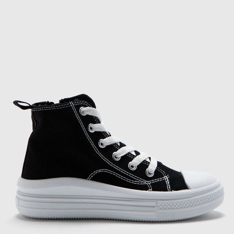 ELEVEN - Zapatillas Eleven Escolares Niña Negra