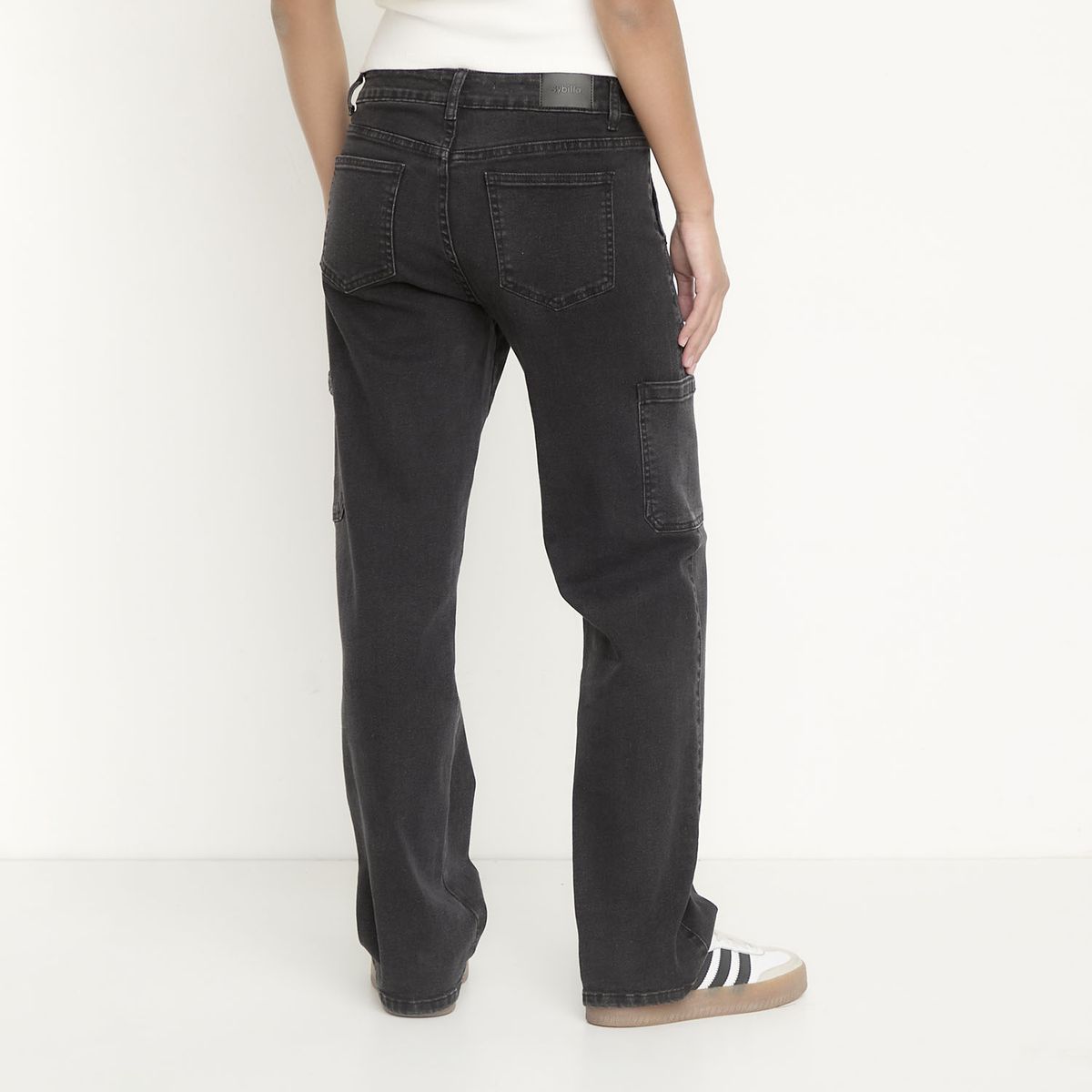 SYBILLA - Jeans Cargo Mujer Sybilla