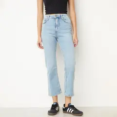 SYBILLA - Jeans Kick Flare Mujer Tiro Alto Casual