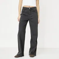 Jeans Wide Leg Tiro Alto Mujer